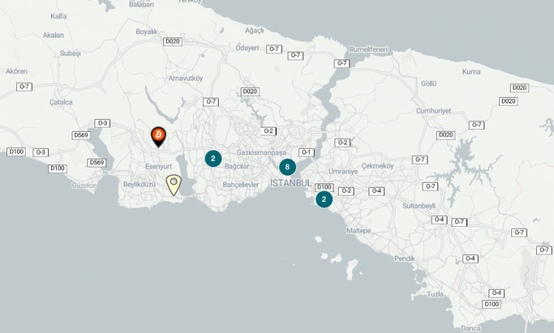 bitcoin atm locations in istanbul turkey